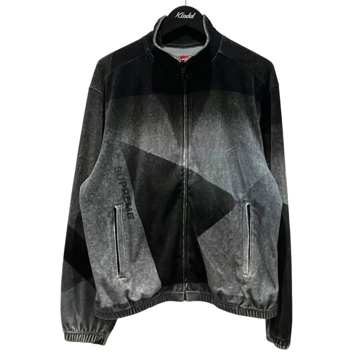 Supreme 23SS【Geo Velour Track Jacket】ジップジャケット 古着・中古-1枚目のアイテム画像