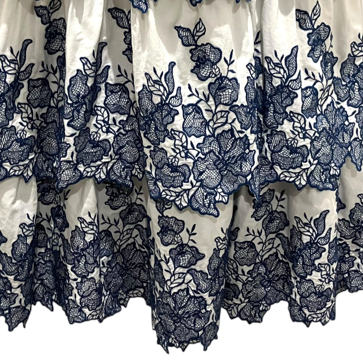 LORETTA CAPONI 刺繍スカート6524-343-1723 古着・中古-4枚目のアイテム画像