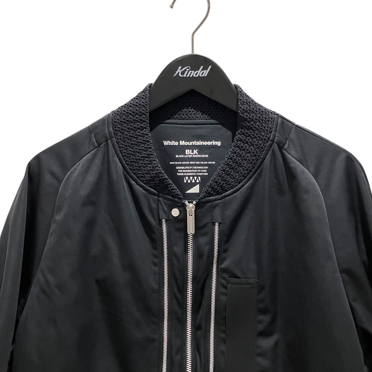 WHITE MOUNTAINEERING 25AW【WINDSTOPPER BIG POCKET BLOUSON】フライトジャケットBK2571205 古着・中古-3枚目のアイテム画像