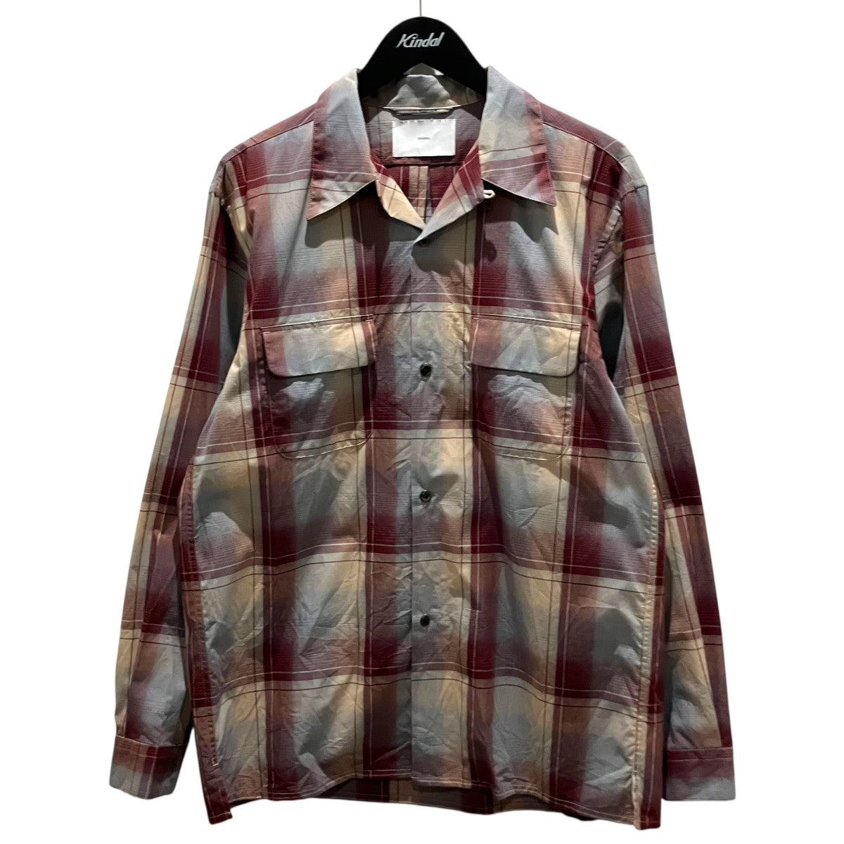 SUGARHILL オンブレチェックシャツ241100501 古着・中古-1枚目のアイテム画像