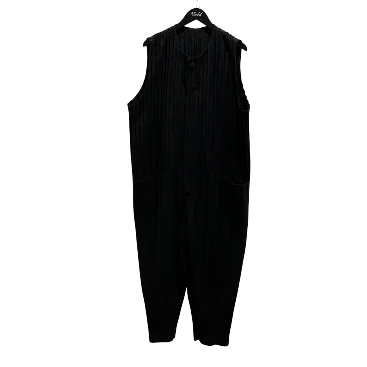 HOMME PLISSE ISSEY MIYAKE プリーツジャンプスーツHP43JI142 古着・中古-1枚目のアイテム画像