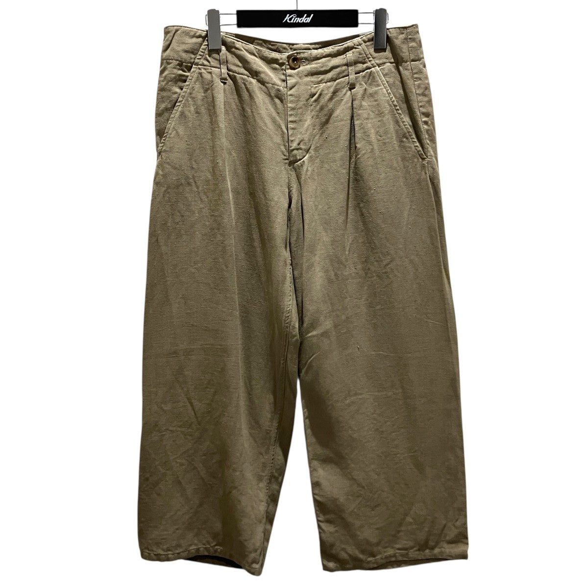 OUR LEGACY×EMPORIO ARMANI 【CARICO TROUSER】リネンパンツWS2254CO 古着・中古-1枚目のアイテム画像