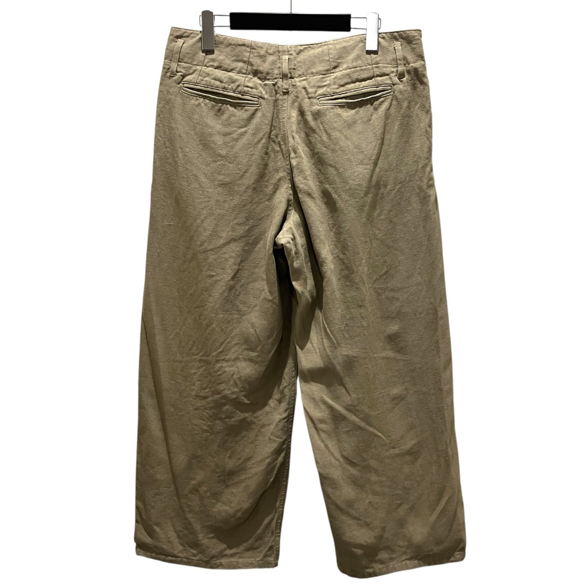 OUR LEGACY×EMPORIO ARMANI 【CARICO TROUSER】リネンパンツWS2254CO 古着・中古-2枚目のアイテム画像