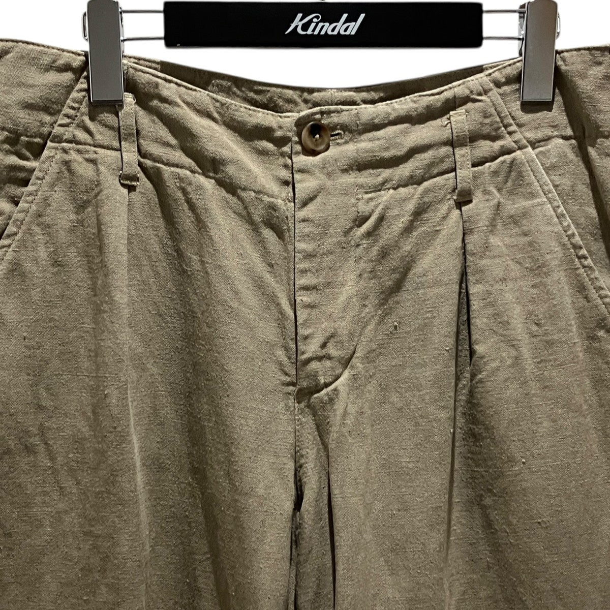 OUR LEGACY×EMPORIO ARMANI 【CARICO TROUSER】リネンパンツWS2254CO 古着・中古-3枚目のアイテム画像