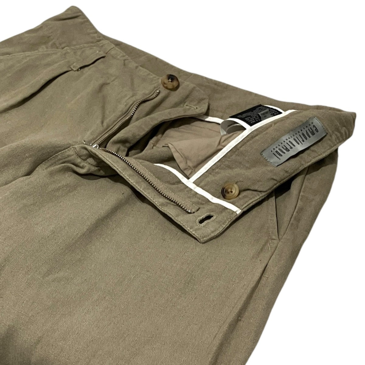 OUR LEGACY×EMPORIO ARMANI 【CARICO TROUSER】リネンパンツWS2254CO 古着・中古-5枚目のアイテム画像
