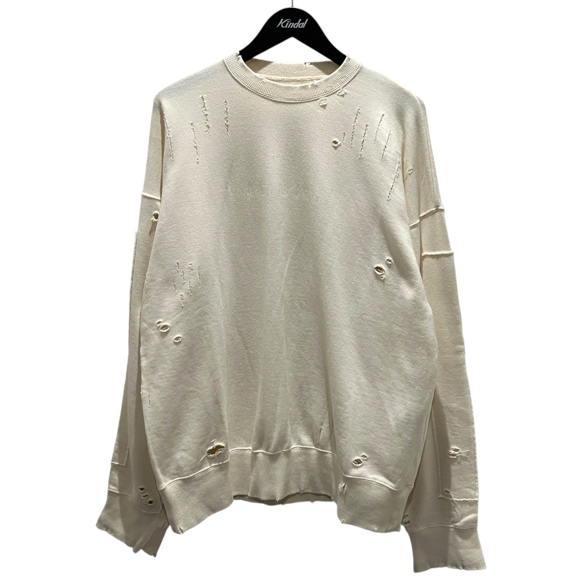 stein 【OVERSIZED REBUILD SWEAT LS】ダメージ加工スウェットST.838 古着・中古-1枚目のアイテム画像