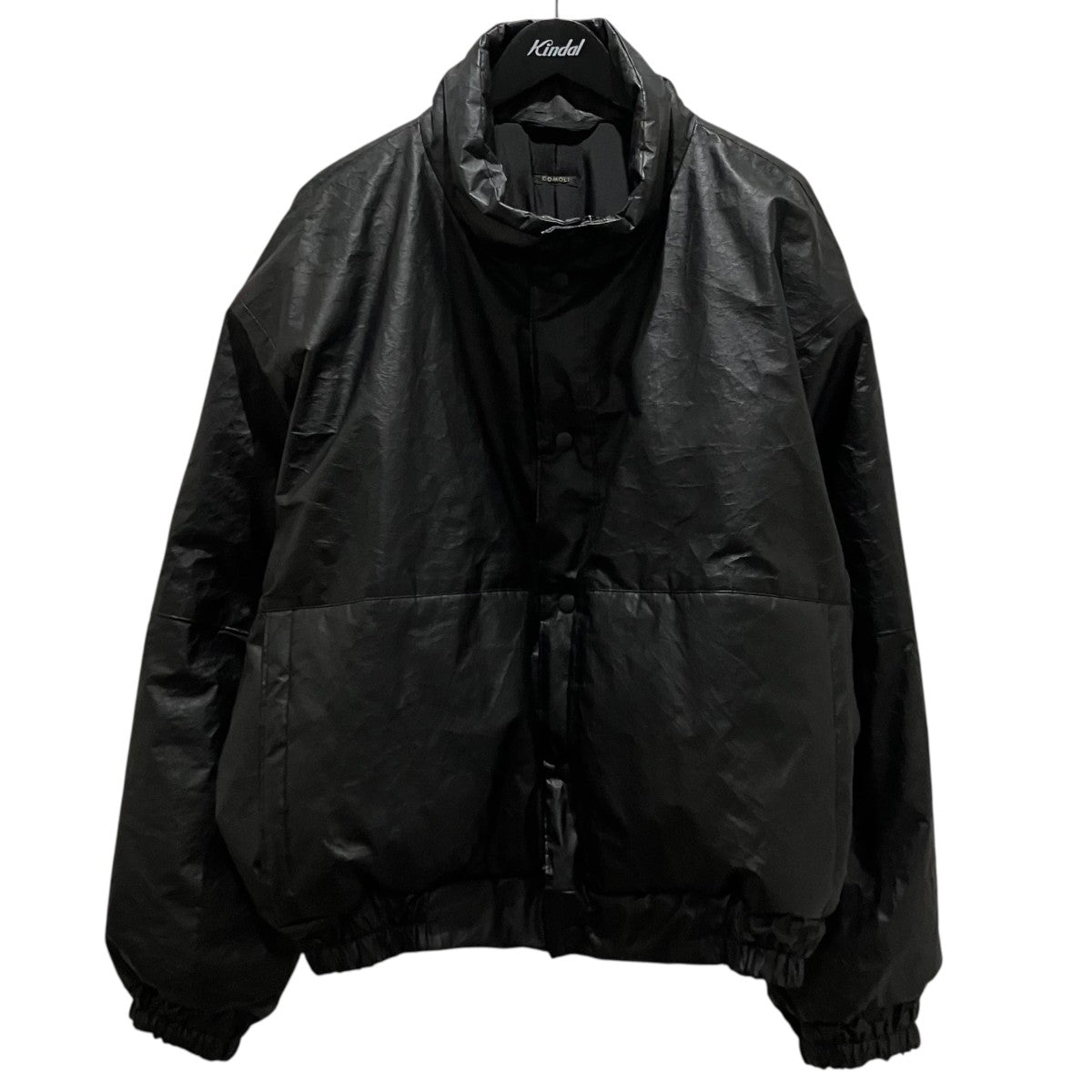 COMOLI 26SS【Paper leather padded jacket】ペーパーレザーパデッドジャケットD01-01027 古着・中古-1枚目のアイテム画像