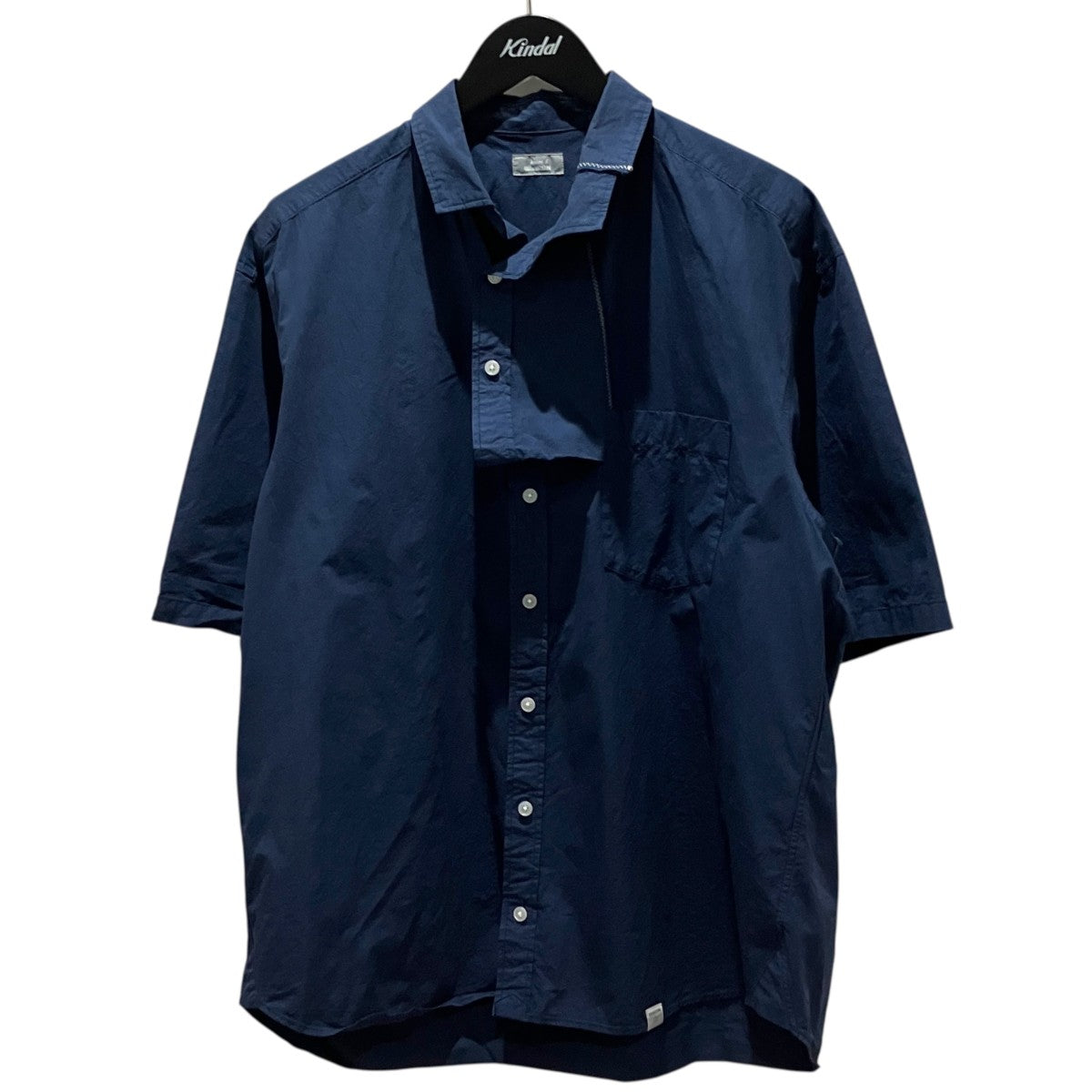 kolor／BEACON 【オーバーダイショートスリーブシャツ】半袖シャツ25SBM-B04139 古着・中古-1枚目のアイテム画像