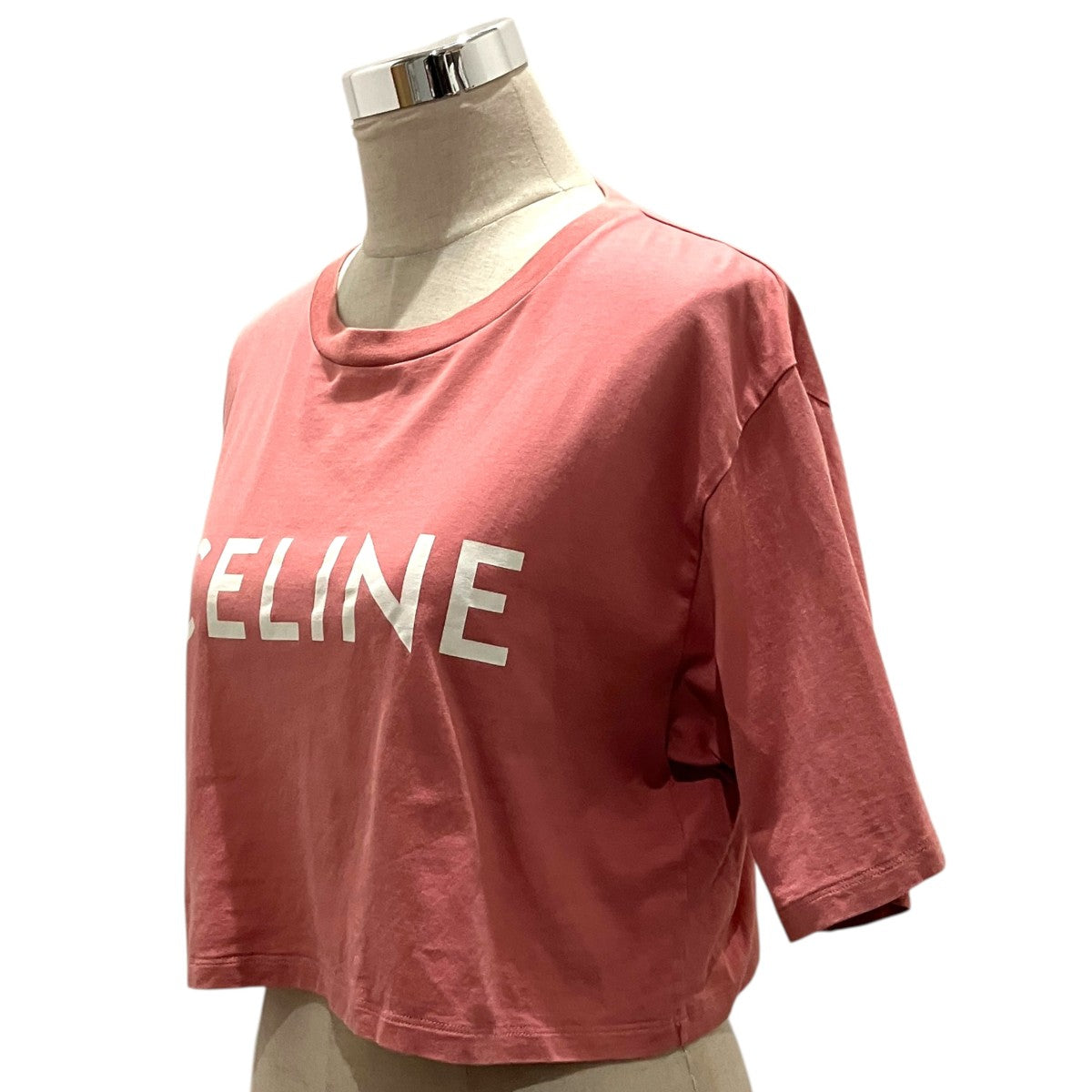 CELINE クロップドTシャツ2X761671Q 古着・中古-3枚目のアイテム画像