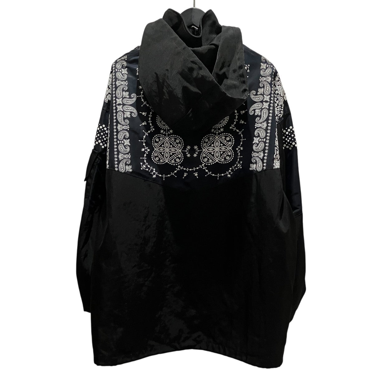 FACETASM 【ORIGINAL BANDANA PRINT HIGH NECK JACKET】フード付きナイロンジャケットMKS-JK-M13 古着・中古-2枚目のアイテム画像