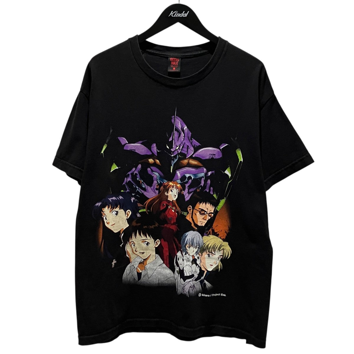 GEEKS RULE×新世紀エヴァンゲリオン 半袖Tシャツ 古着・中古-1枚目のアイテム画像