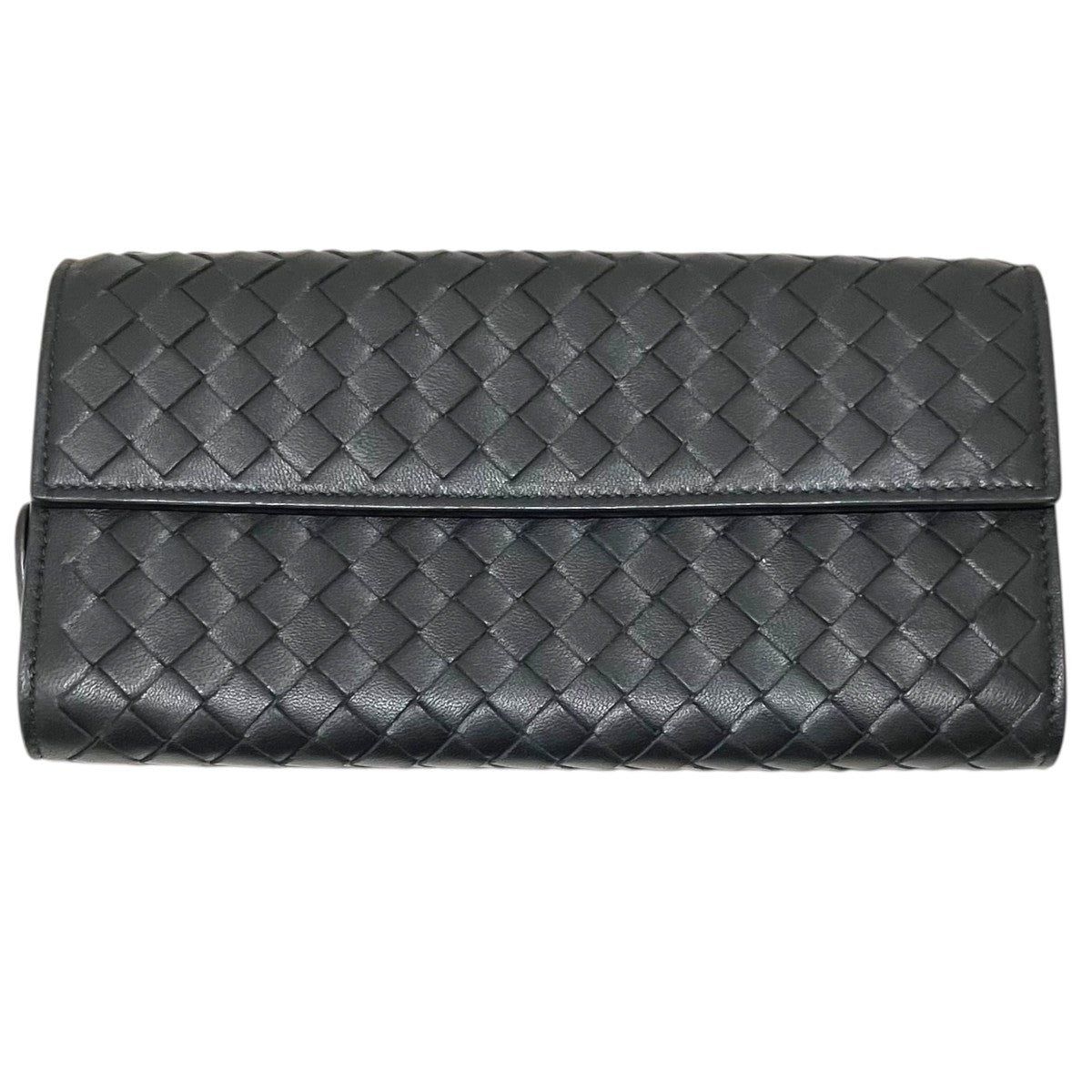 BOTTEGA VENETA イントレチャート長財布 古着・中古-2枚目のアイテム画像