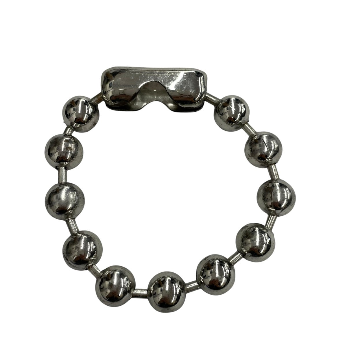 DIESEL ボールチェーンブレスレット 古着・中古-2枚目のアイテム画像