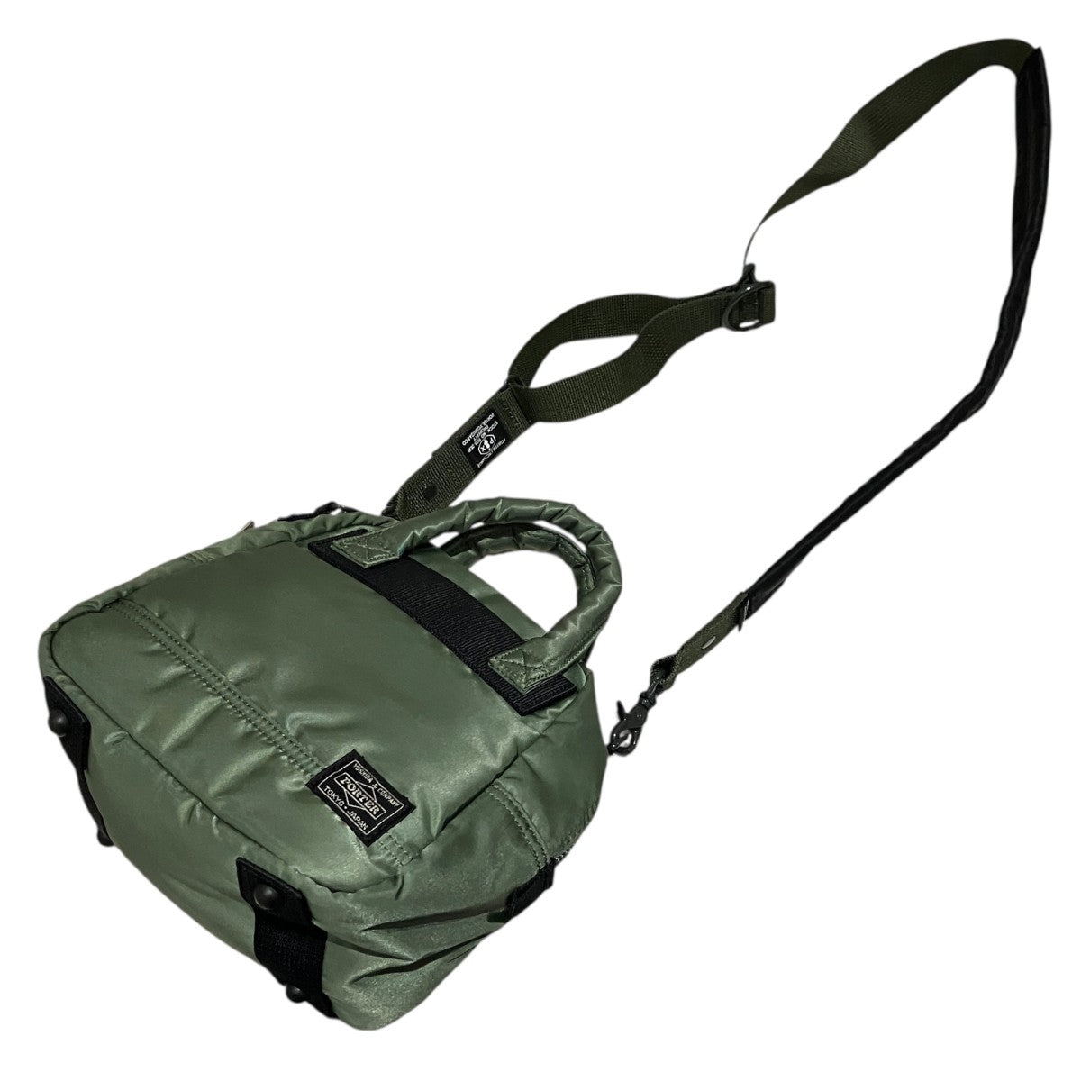 PORTER 【BOWLING BAG PX TANKER BOWLING BAG】2WAYショルダーバッグ 古着・中古-6枚目のアイテム画像