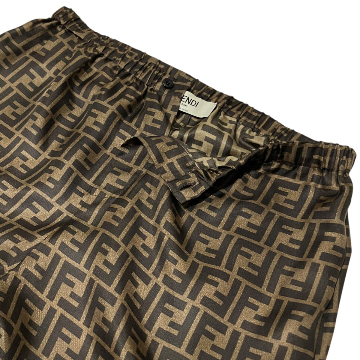 FENDI(フェンディ) FFシルクパンツFR5994 A8G3 FR5994 A8G3 ブラウン