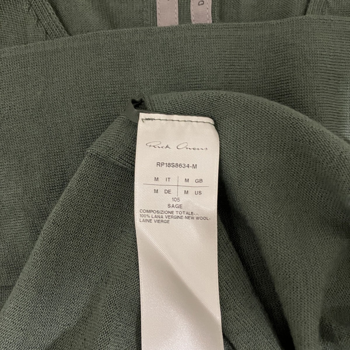 ロングニットRP18S8634-M