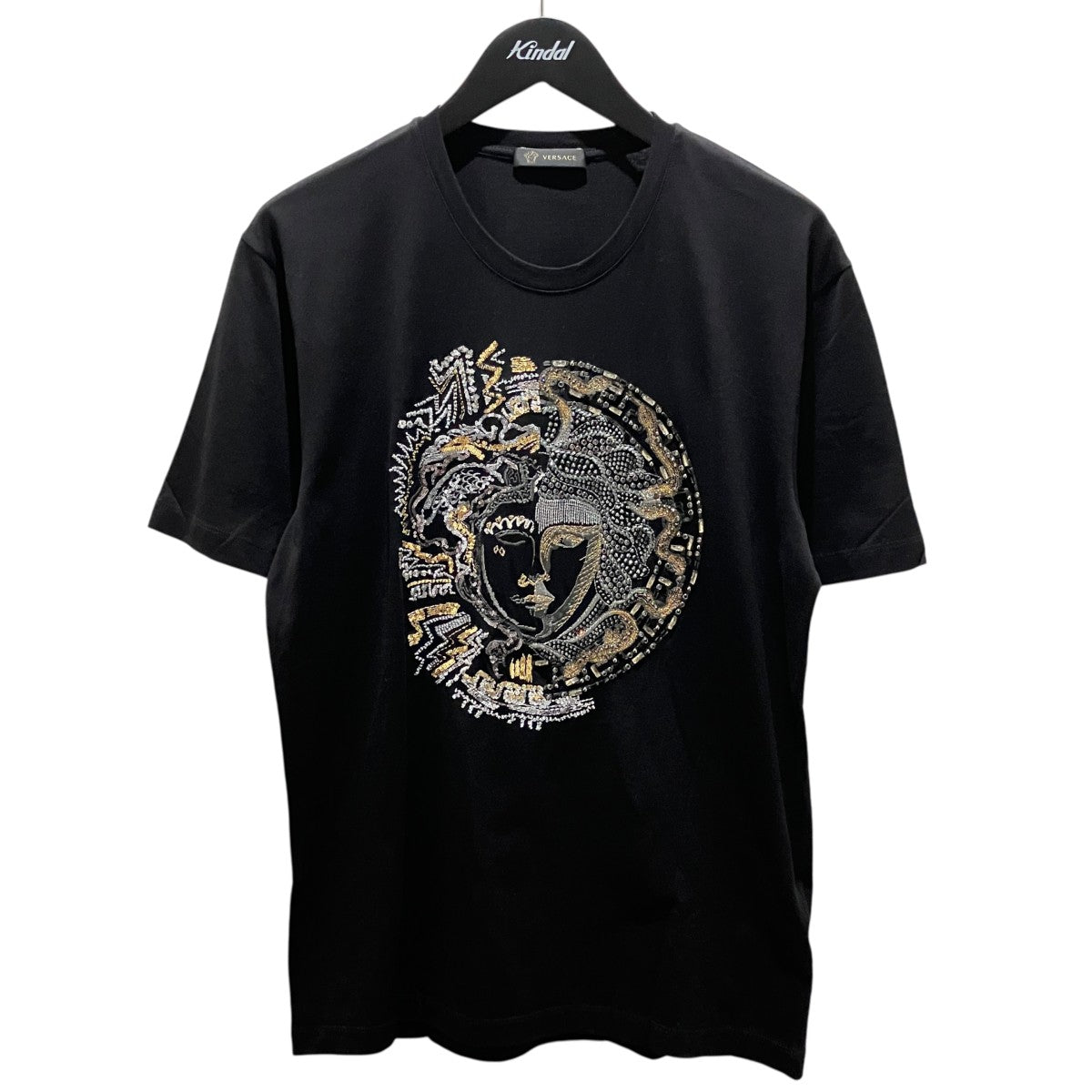 【メデューサロゴ　ラインストーン】ラインストーンＴシャツA224589