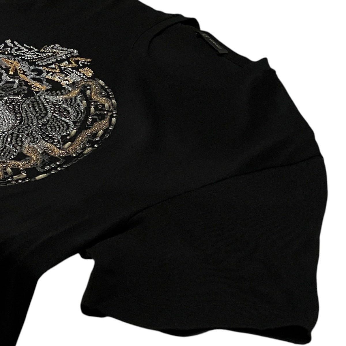 【メデューサロゴ　ラインストーン】ラインストーンＴシャツA224589