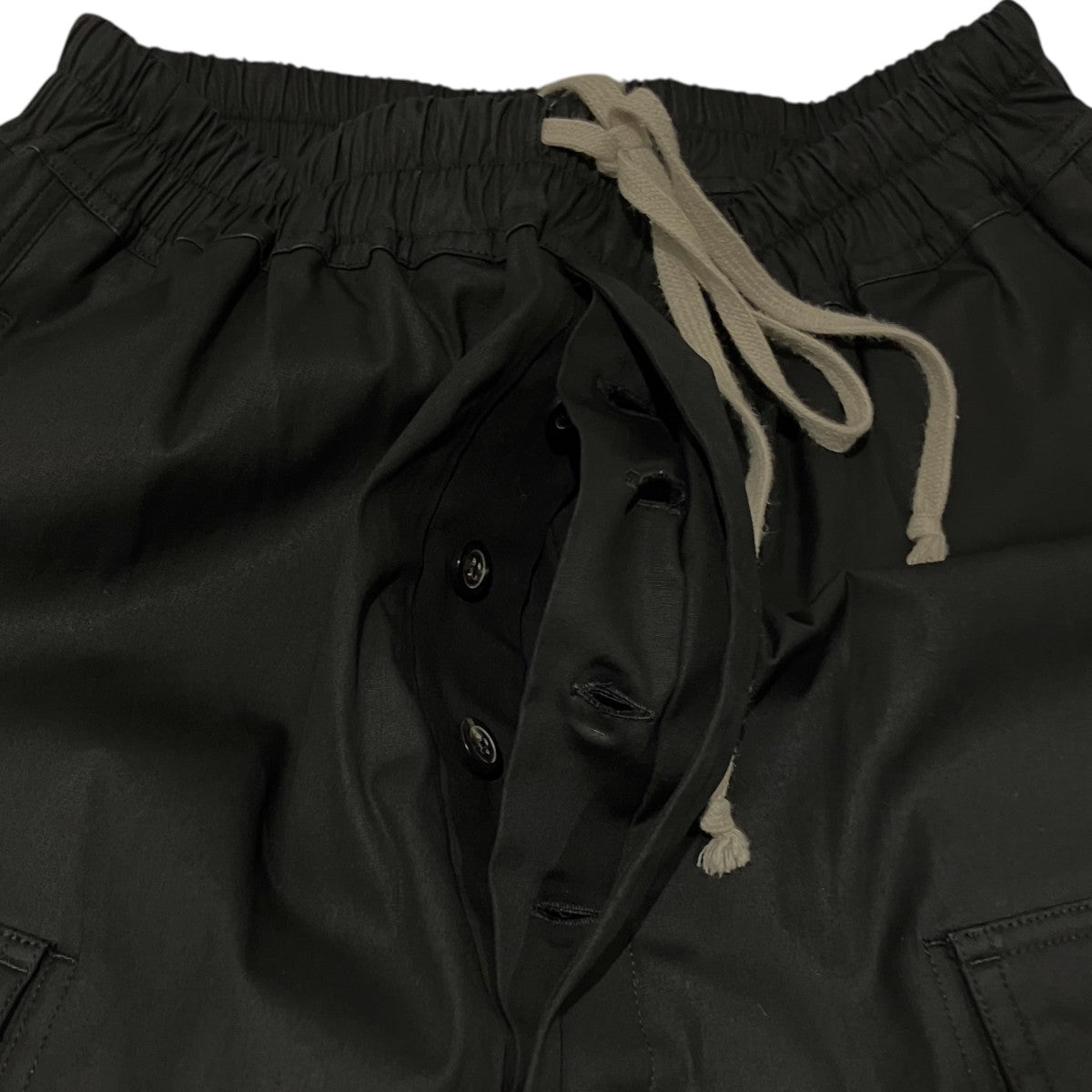 RICK OWENS 22SS【ドローコードカーゴショーツ】サルエルハーフパンツRU01B1389-TE 古着・中古-5枚目のアイテム画像
