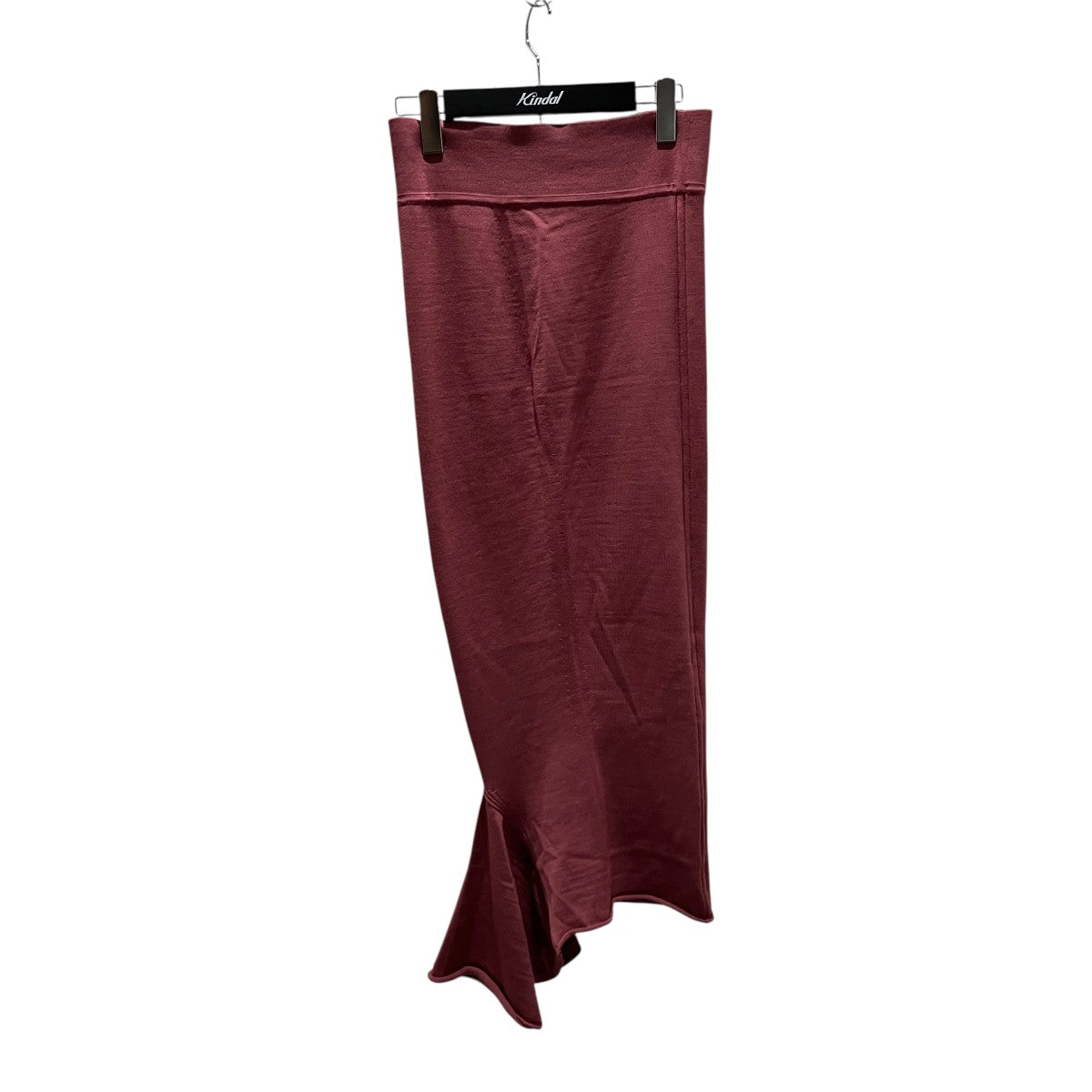 RICK OWENS CALF DAUPHINE SHIRTニットスカートRO02D3686-M 古着・中古-1枚目のアイテム画像