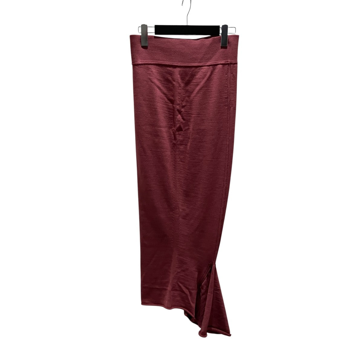 RICK OWENS CALF DAUPHINE SHIRTニットスカートRO02D3686-M 古着・中古-2枚目のアイテム画像