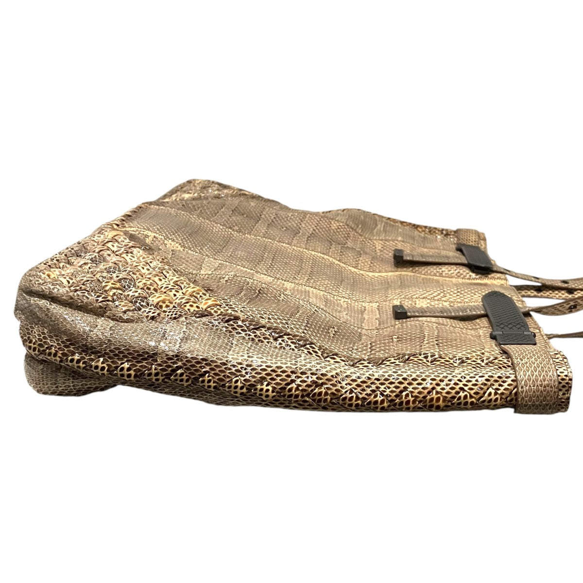 BOTTEGA VENETA パイソントートバッグ 古着・中古-3枚目のアイテム画像