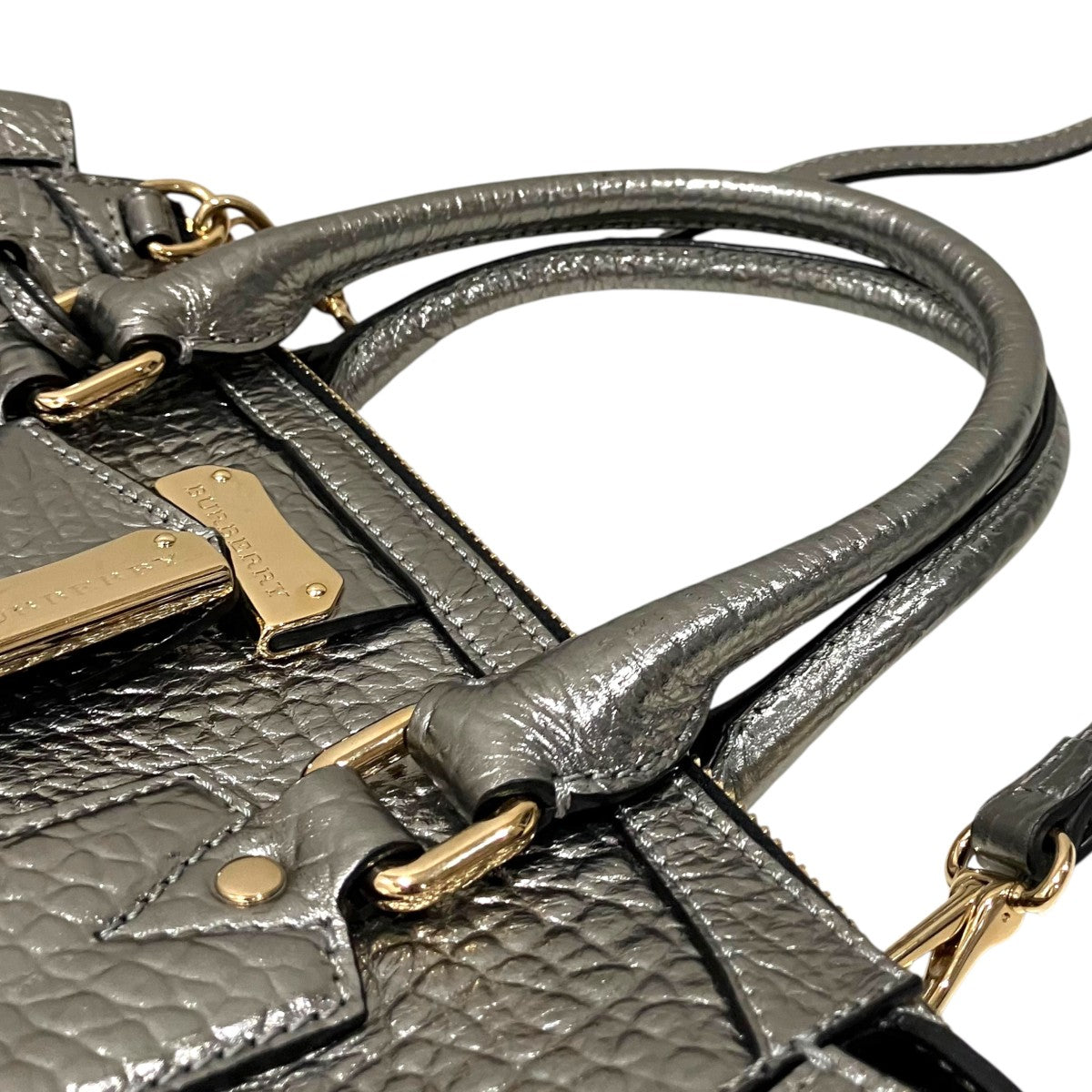 BURBERRY 【グラッドストーン サッチェル】2WAYショルダーバッグ3898206 古着・中古-7枚目のアイテム画像