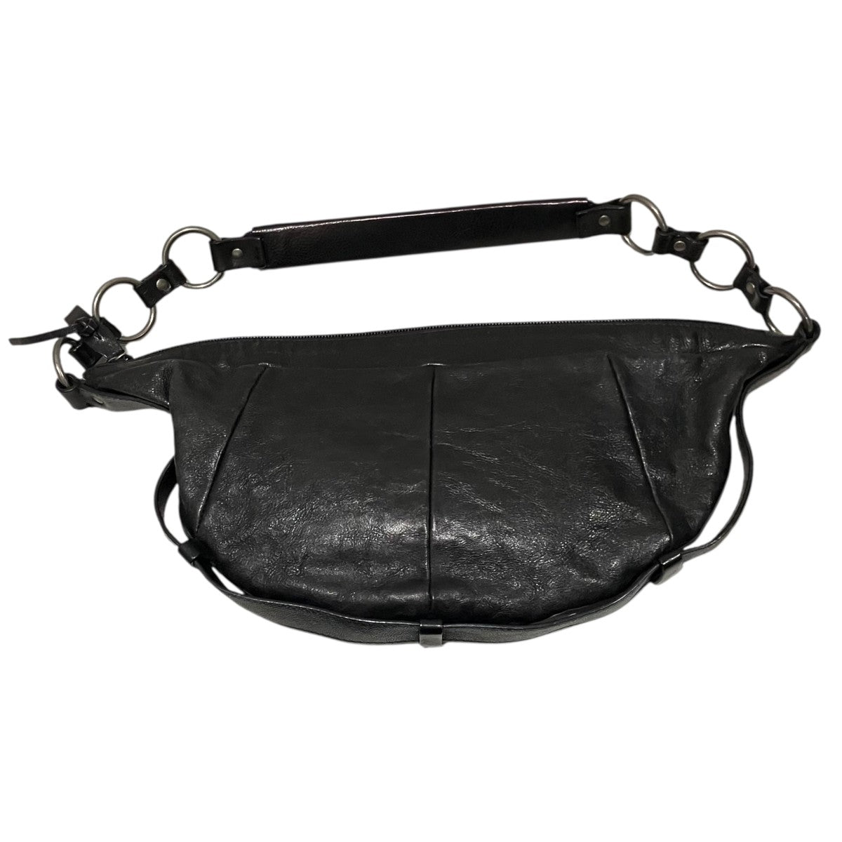 Yves Saint Laurent Rive Gauche 【モンバサ】レザーショルダーバッグ 古着・中古-3枚目のアイテム画像