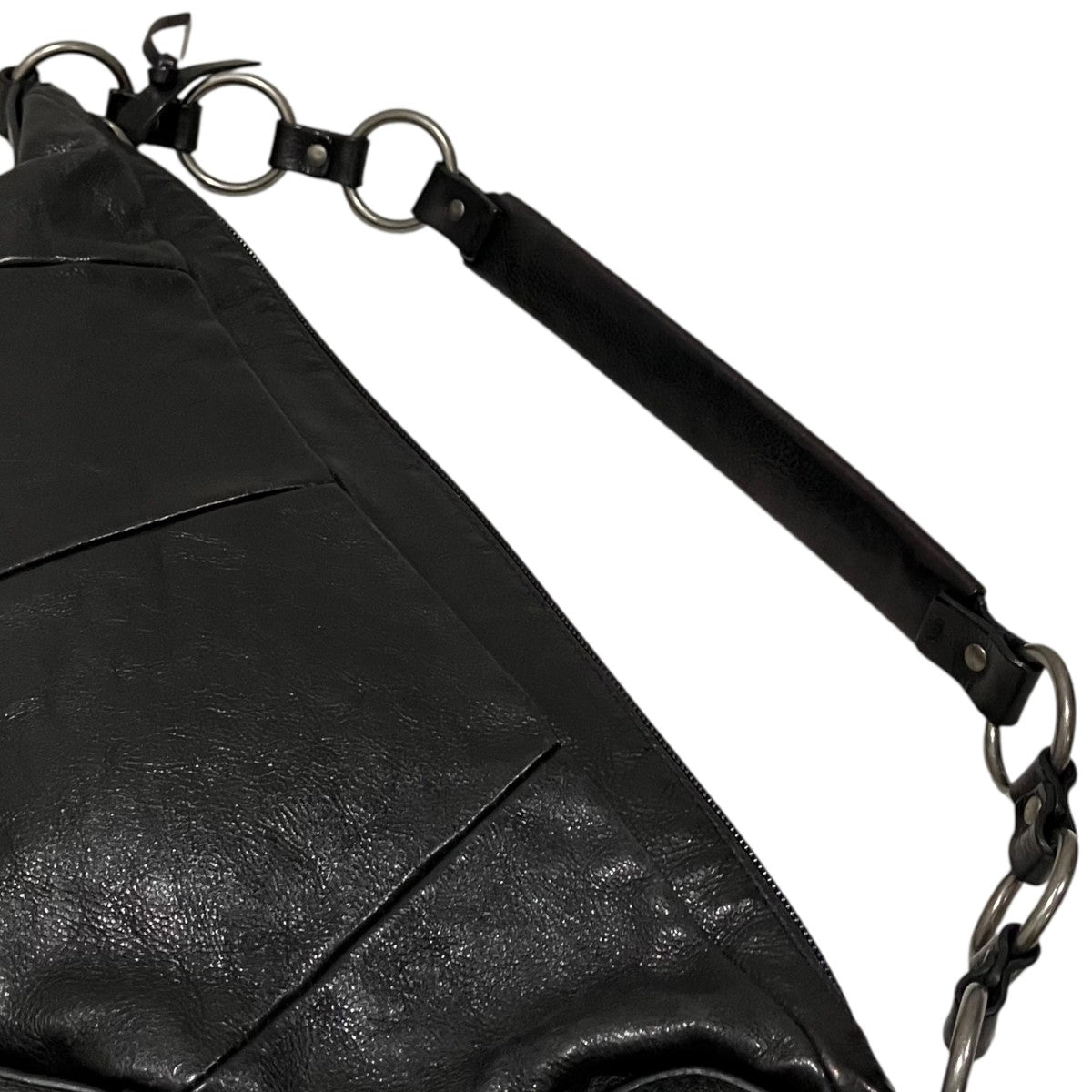 Yves Saint Laurent Rive Gauche 【モンバサ】レザーショルダーバッグ 古着・中古-6枚目のアイテム画像