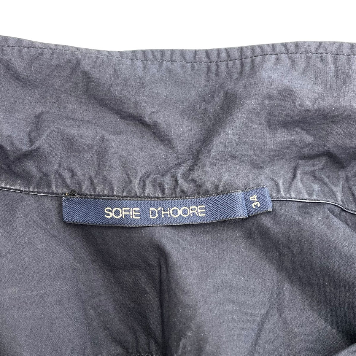 SOFIE D’HOORE スキッパーブラウス 古着・中古-5枚目のアイテム画像
