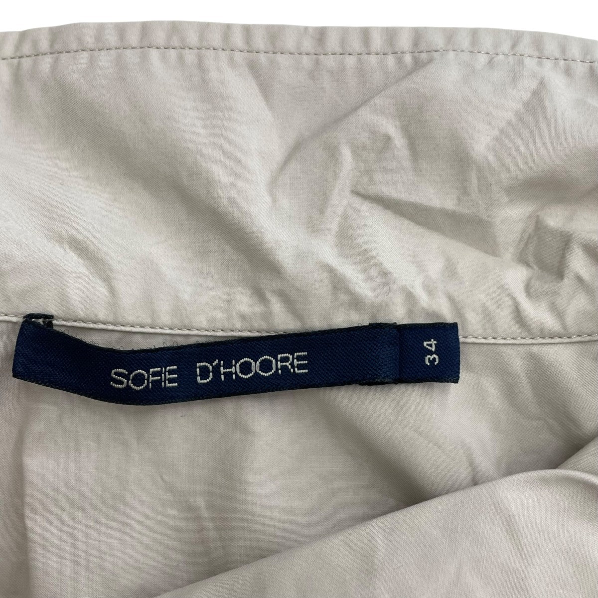 SOFIE D’HOORE スキッパーブラウス 古着・中古-6枚目のアイテム画像