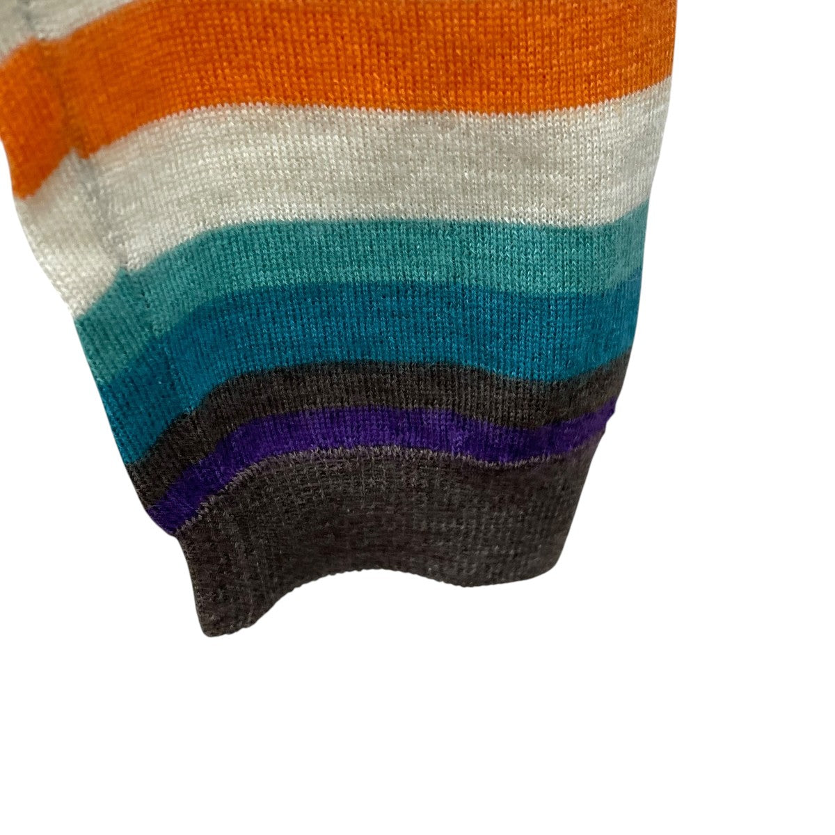 ETRO カシミヤ混Vネックニット 古着・中古-4枚目のアイテム画像