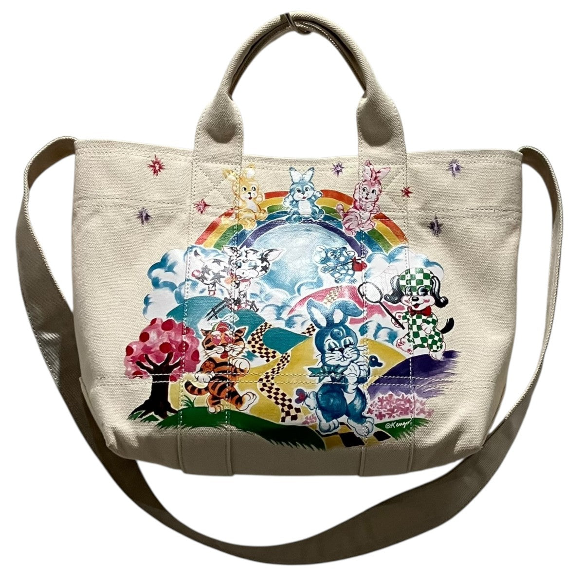 KENZO 【KENZO Cartoon】ハンドバッグ 古着・中古-1枚目のアイテム画像