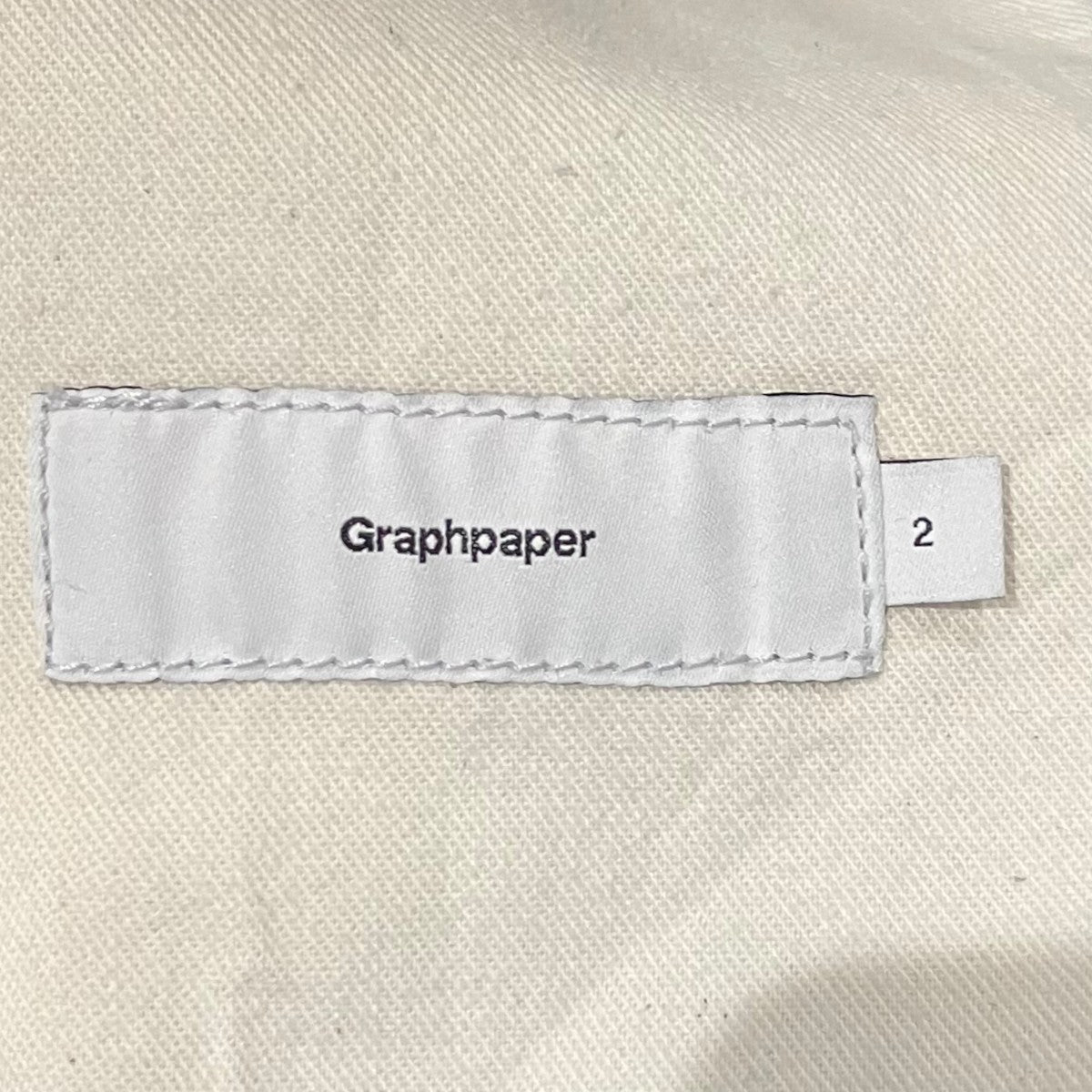 Graphpaper デニムパンツGU253-40060RB 古着・中古-6枚目のアイテム画像