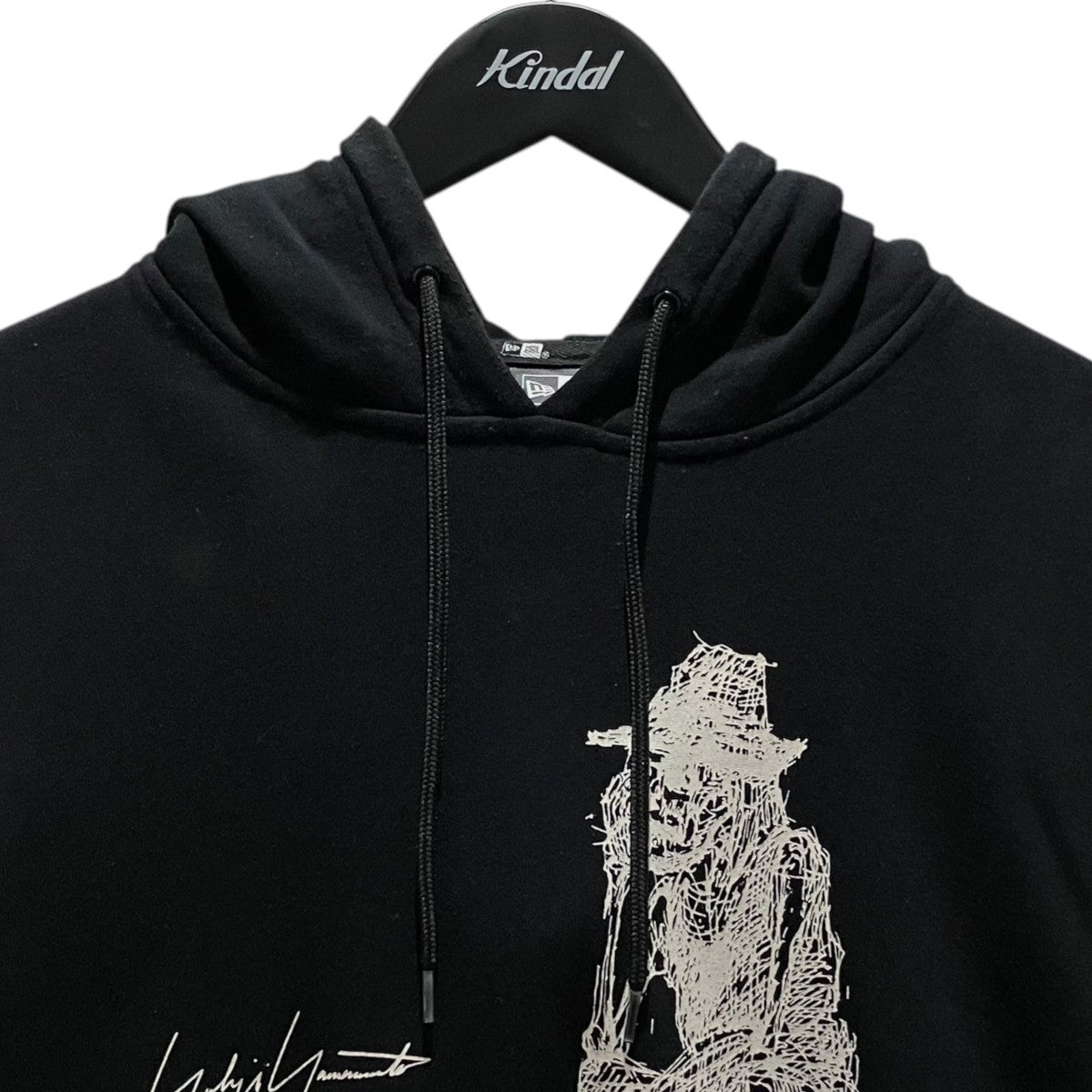 Yohji Yamamoto pour homme×New Era プルオーバーパーカーHX-T85-985 古着・中古-3枚目のアイテム画像
