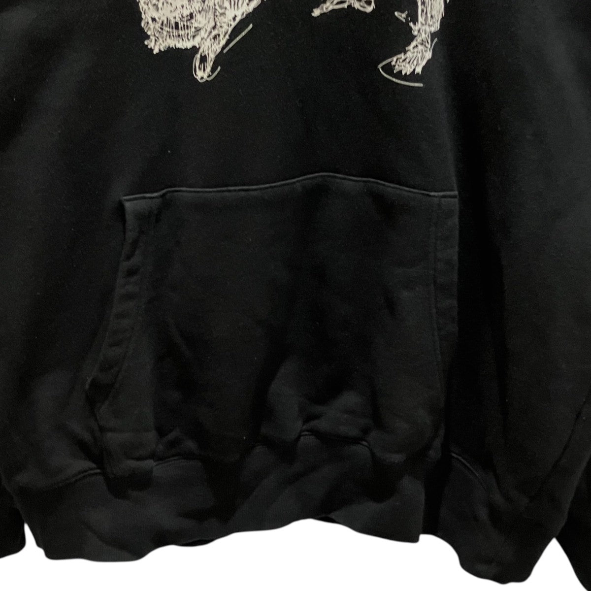 Yohji Yamamoto pour homme×New Era プルオーバーパーカーHX-T85-985 古着・中古-4枚目のアイテム画像