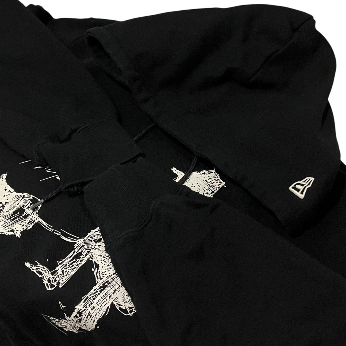 Yohji Yamamoto pour homme×New Era プルオーバーパーカーHX-T85-985 古着・中古-5枚目のアイテム画像