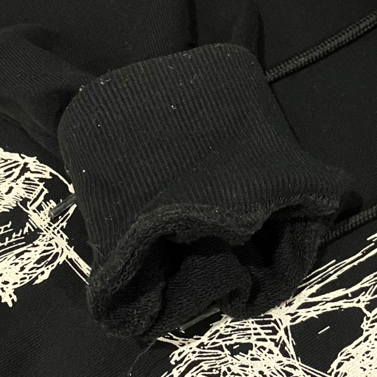 Yohji Yamamoto pour homme×New Era プルオーバーパーカーHX-T85-985 古着・中古-6枚目のアイテム画像