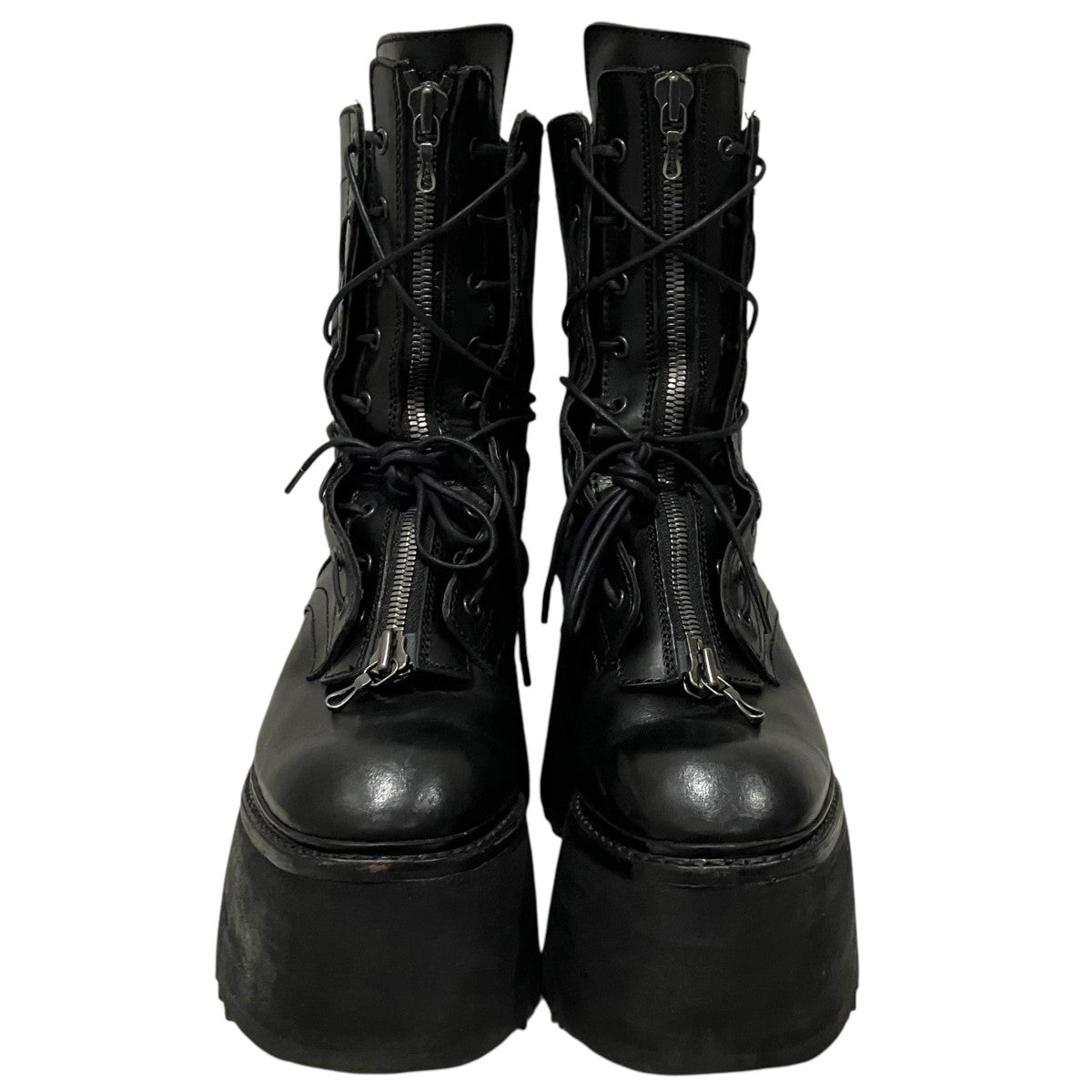 25AW【COW SKIN BOOTS】レースアップブーツ917FWM3