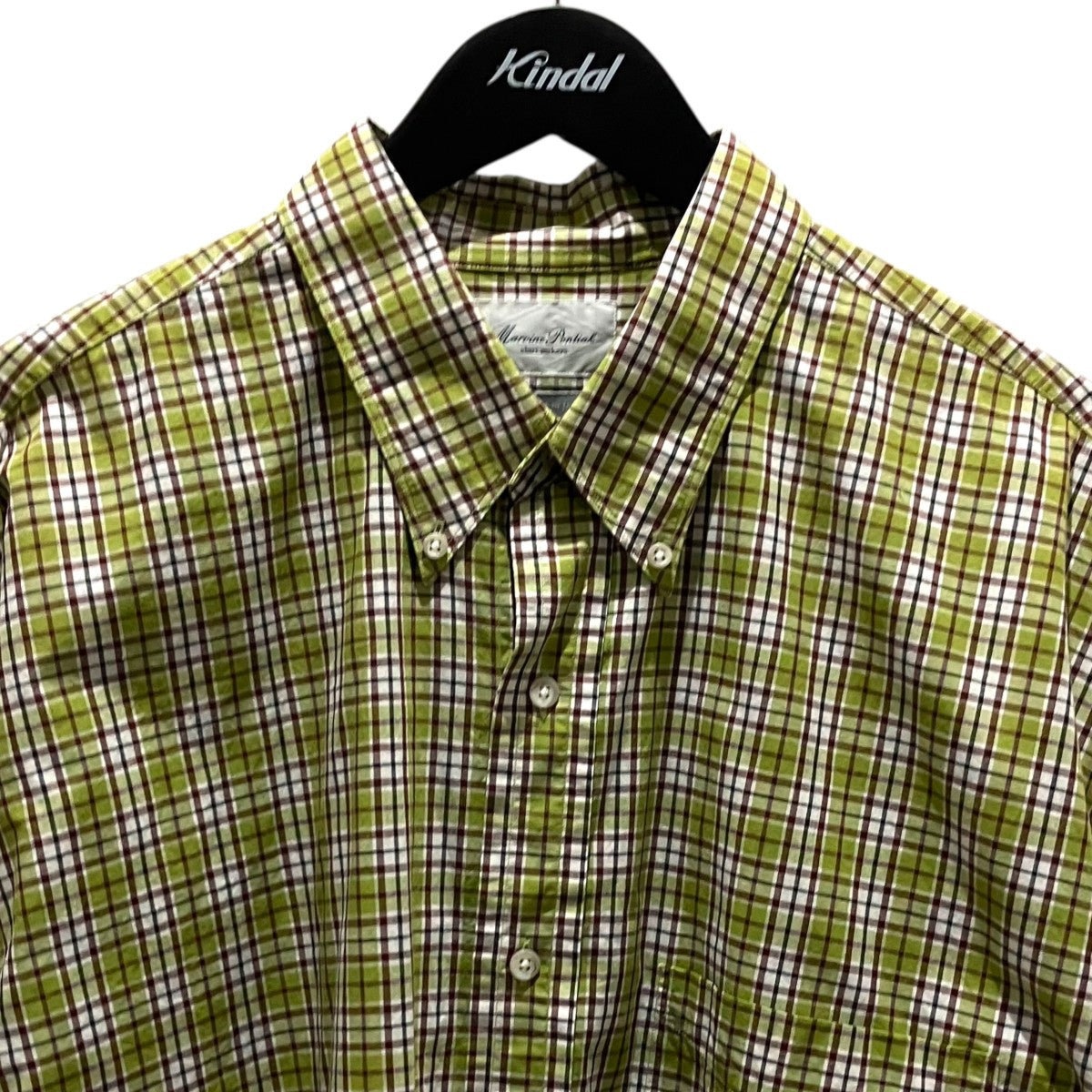 Marvine Pontiak Shirt Makers ボタンダウンシャツMPSM-1902S 古着・中古-3枚目のアイテム画像