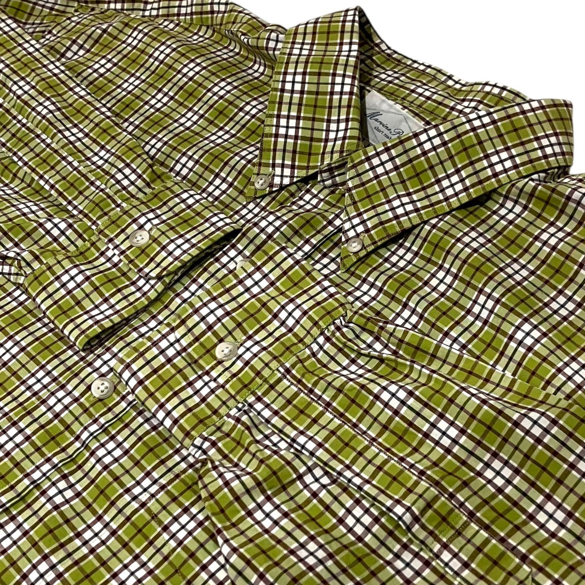 Marvine Pontiak Shirt Makers ボタンダウンシャツMPSM-1902S 古着・中古-5枚目のアイテム画像