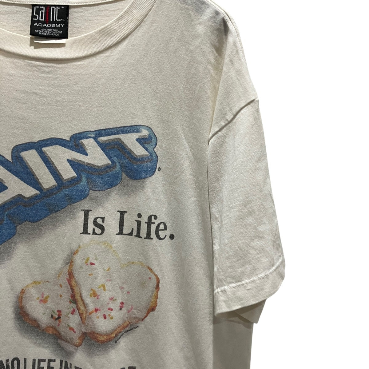 SAINT MICHAEL 【OLEO T-SHIRT】半袖TシャツSM-A22-0000-057 古着・中古-4枚目のアイテム画像