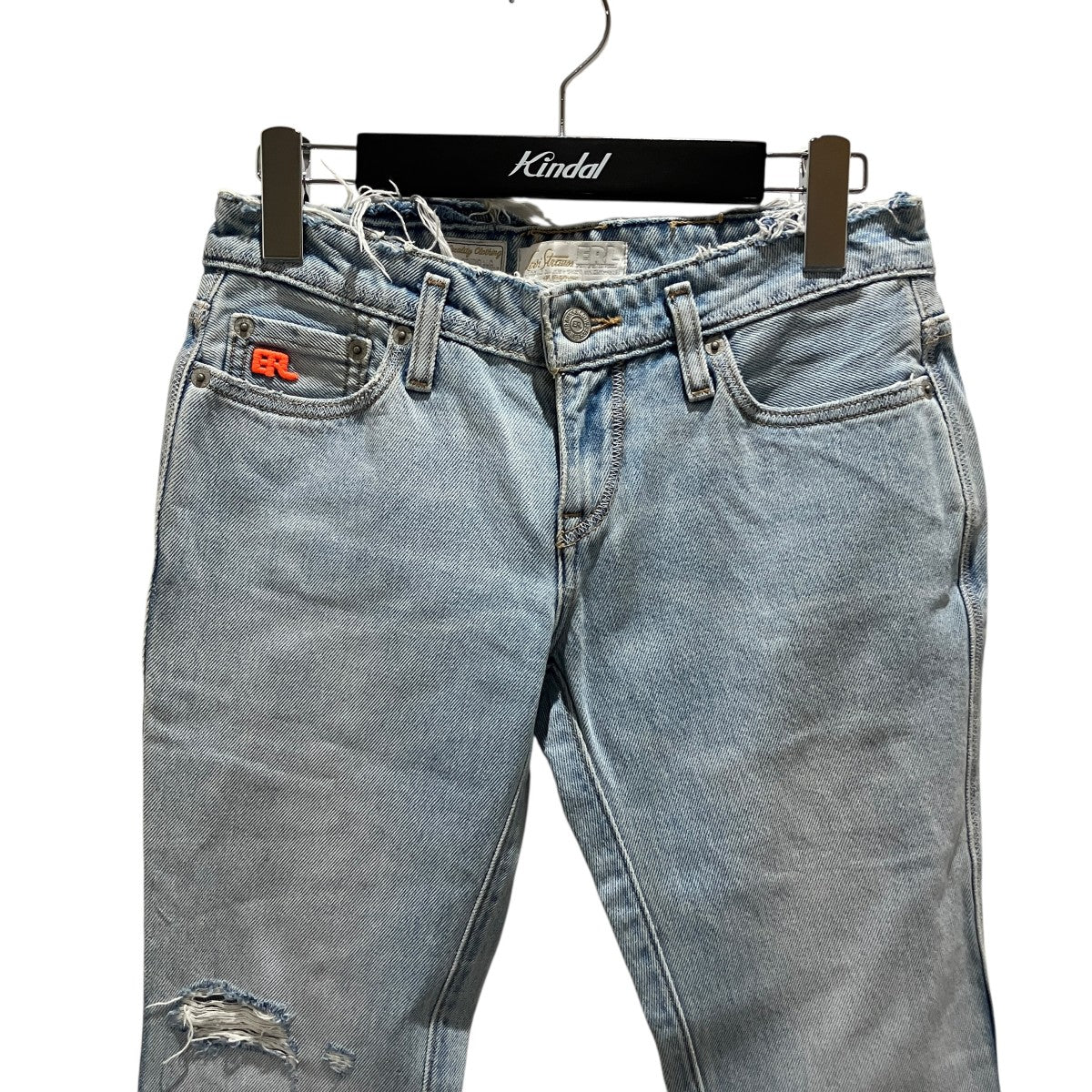 ERL×LEVI’S フレア ライトインディゴPO-A5428-0001 古着・中古-3枚目のアイテム画像