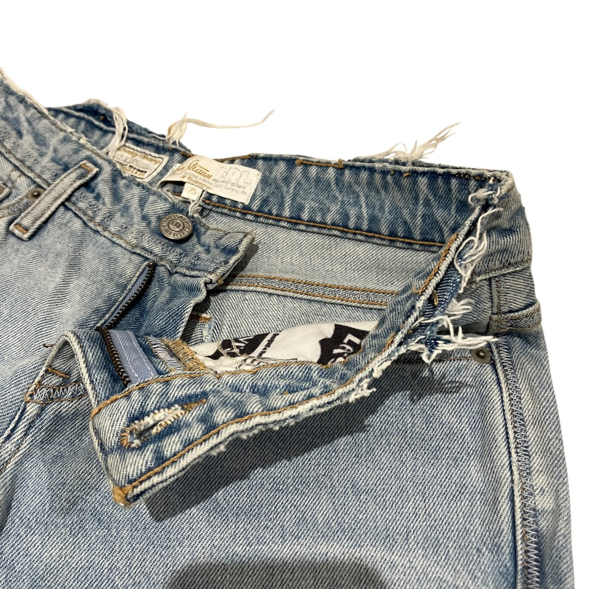 ERL×LEVI’S フレア ライトインディゴPO-A5428-0001 古着・中古-5枚目のアイテム画像