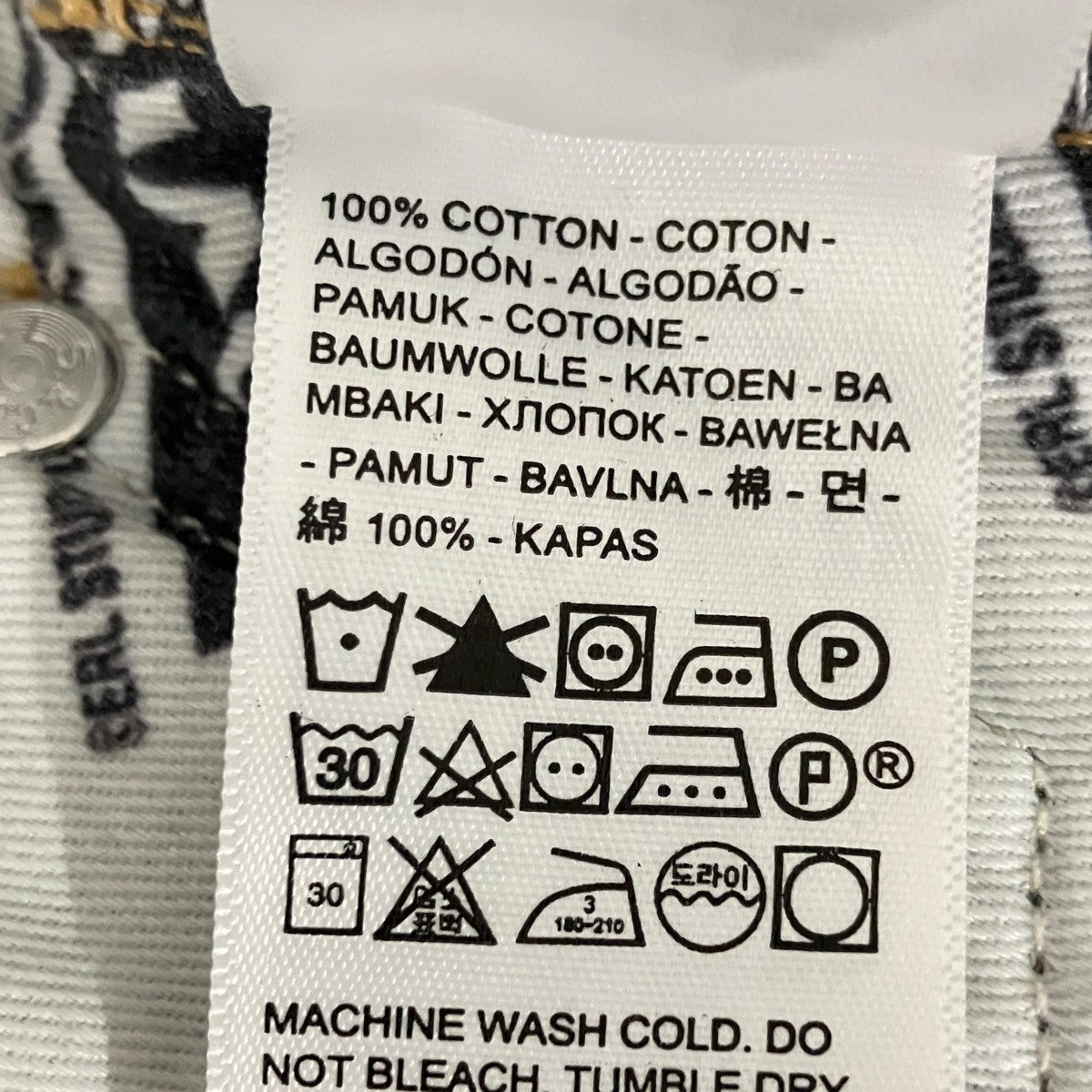 ERL×LEVI’S フレア ライトインディゴPO-A5428-0001 古着・中古-8枚目のアイテム画像