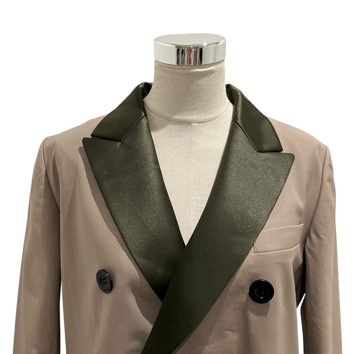 sacai Suiting Mix Jacketダブルジャケット23-06755 古着・中古-3枚目のアイテム画像