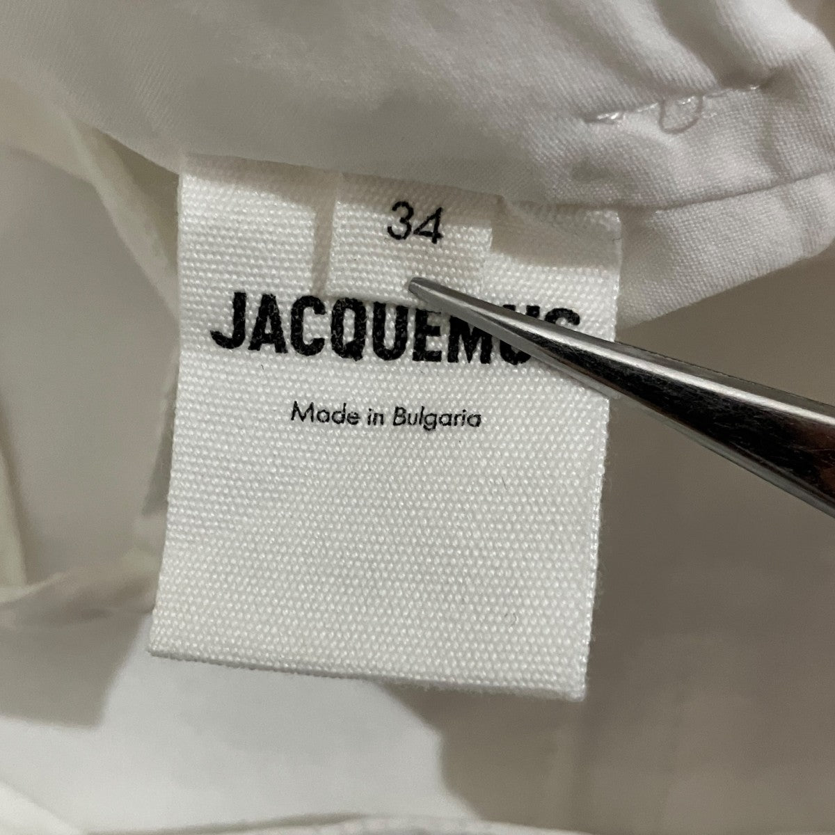 JACQUEMUS ノースリーブクロップドカットソー 古着・中古-6枚目のアイテム画像