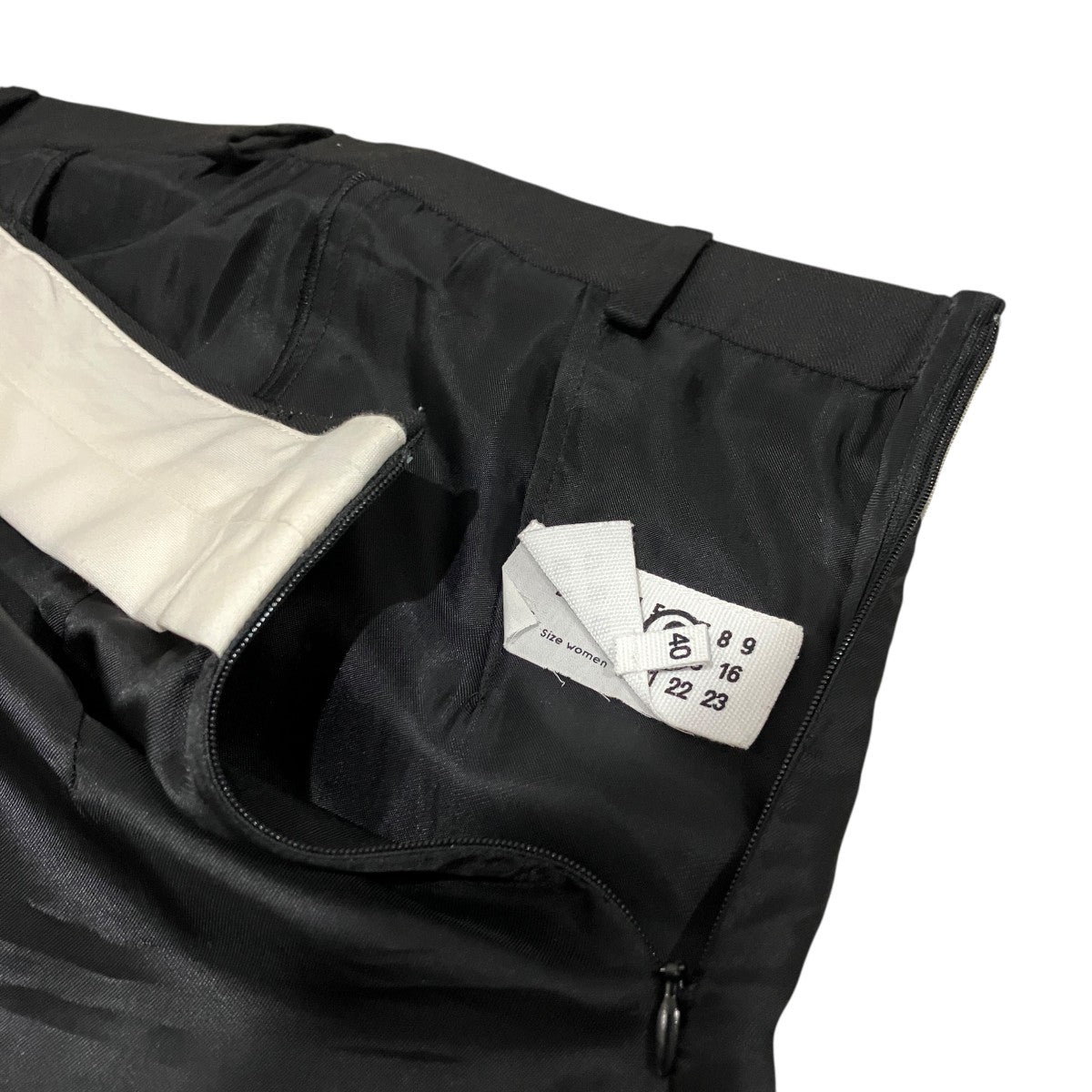 MM6 Maison Margiela インサイドアウトスカートS62MI0024 古着・中古-6枚目のアイテム画像