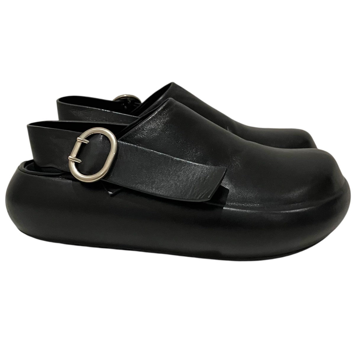 JIL SANDER クロッグサンダル 古着・中古-4枚目のアイテム画像