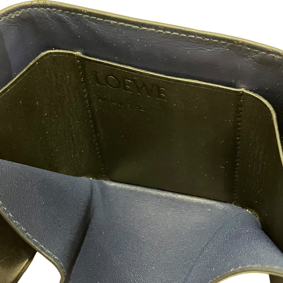 LOEWE 【LINEN TRIFOLD WALLET】3つ折り財布 古着・中古-7枚目のアイテム画像